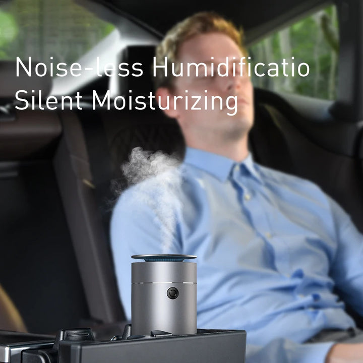 Baseus Car Diffuser Humidifier Auto Air Purifier Aromo Air Freshener with LED Light For Car Aroma Aromatherapy Diffuser