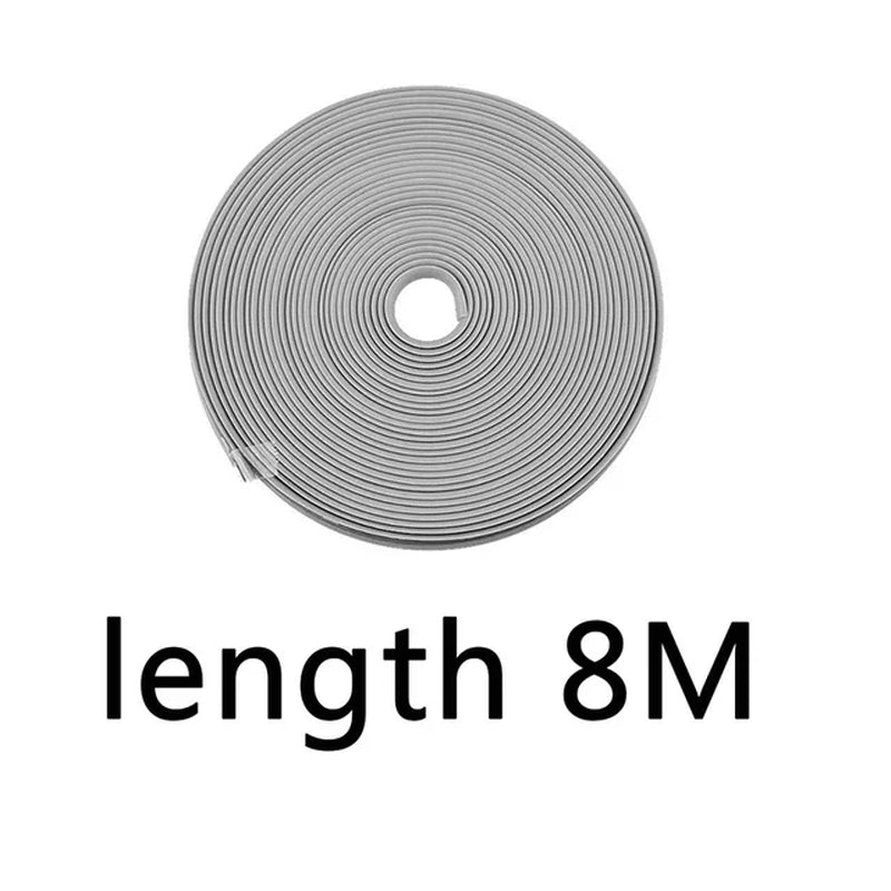 8M Universal Car Rim Protect Strip Wheel Edge Protector Car Wheel Sticker Tire Protection Care Covers Car Styling